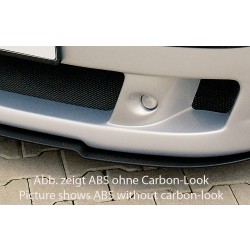 Rieger lipa pod predný nárazník Rieger pro Volkswagen Golf 4 1J 3-dver., 5-dver., combi, 10/97-03, plast ABS s povrchovou úpravou Carbon-Look