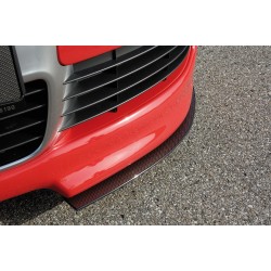 Rieger lipa pod predný nárazník Rieger pro Volkswagen Eos 1F kabriolet, 04/06-, plast ABS s povrchovou úpravou Carbon-Look, 2-dílný