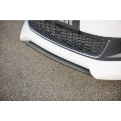 Rieger lipa pod predný nárazník Rieger pro Volkswagen Polo 6 6R 3-dver., 5-dver. pred faceliftom, 04/09-01/14, plast ABS s povrchovou úpravou Carbon-Look