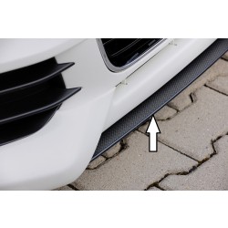 Rieger lipa pod predný nárazník Rieger pro Audi A1 8X 3-dver., 5-dver. (sportback) pred faceliftom, 08/10-12/14, plast ABS s povrchovou úpravou Carbon-Look