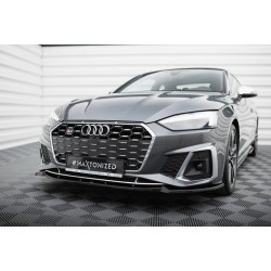 Audi A5 S5 / RS5 / S5 / F5 FL, spoiler pod predný nárazník ver.2, Maxton Design