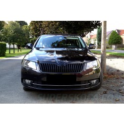 Škoda Superb II facelift 13-15 - výplň masky BLACK MAGIC