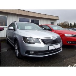 Škoda Superb II Facelift 15-17 - zimná clona prednej masky KI-R - GLOSSY BLACK