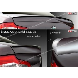 Škoda Superb II limusina - Odtrhová hrana tekkno
