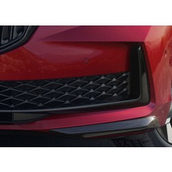 Škoda Superb IV - Bočné rámčeky do predného nárazníka GLOSSY BLACK SPORTLINE sada 2ks