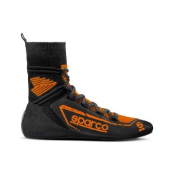 Pretekársky topánky Sparco X-Light+ s homologáciou FIA, Farba: čierno-oranžová