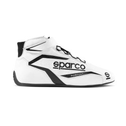 Pretekársky topánky Sparco Formula s homologáciou FIA, Farba: bílo-čierna