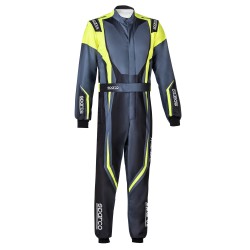 Sparco Detská kartingová kombinéza PRIME-K ADVANCED, farba: čierno-žltá