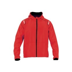 Sparco bunda Windstopper, farba: červená