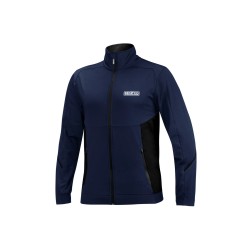Sparco bunda sa zipsom, farba: modro-čierna