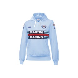 Sparco dámska mikina Martini Racing, farba: svetlomodrá
