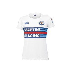 Sparco dámske Tričko Martini Racing, farba: biela
