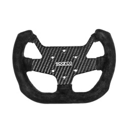 Sparco F-10 pretekársky volant 270mm, materiál: karbón, semiš, rozteč otvorov: 6x70mm
