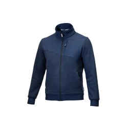 Sparco Grit fleecová mikina na zips, farba: modrá