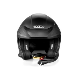 Sparco Prilba FLUX RJ-aj, s interkomem a homologáciou FIA, farba: čierna