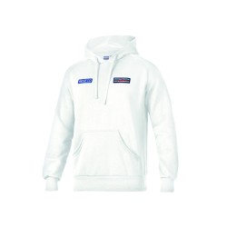 Sparco mikina BIG STRIPES Martini Racing, farba: biela