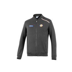 Sparco mikina na zips Gulf, farba: sivá