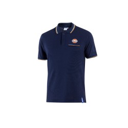 Sparco polo tričko Gulf s náprsní kapsičkou, farba: modrá