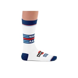 Sparco ponožky s motivem Martini Racing 2, farba: biela