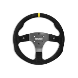 Sparco R350 pretekársky volant 350 mm, materiál venca: semiš, vyhotovenie: s tlačidlami