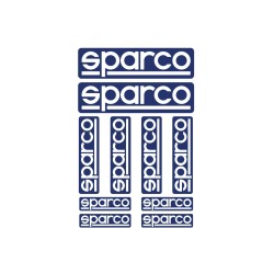 Sparco sada samolepiek, 10 kusov