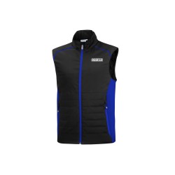Sparco vesta, farba: čierno-modrá