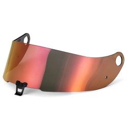 Sparco hľadie pre prilbu Prime RF-10 Supercarbon, farba: červená