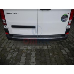 VW Crafter 2017+ NEREZ chrom ochranný panel zadného nárazníka