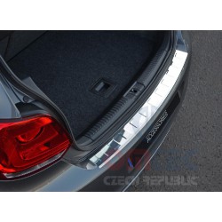VW Polo V 2009+ HB - NEREZ chrom ochranný panel zadného nárazníka