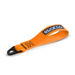 Tažné oko Sparco, farba: oranžová