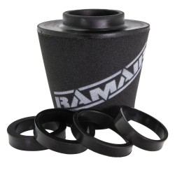 Univerzálny športový filter Ramair - príruby 70-90mm / priemer filtra 146/196mm