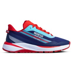 Voľnočasové topánky Sparco S-Run Martini Racing, farba: tmavomodrá-červená
