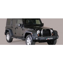 JEEP Wrangler - Nerez bočné dizajnové nášľapy