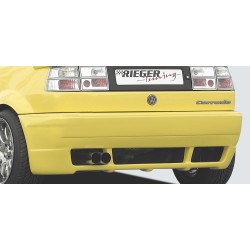 Rieger kompletní zadný nárazník RS4-Look pro Volkswagen Corrado 53I kupé, plast ABS bez povrchovej úpravy
