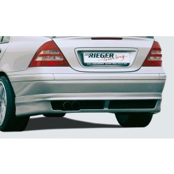 Rieger spojler pod zadný nárazník pre Mercedes třída C W203 sedan, t-model r.v. 05/00-, plast ABS bez povrchovej úpravy