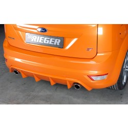 Rieger vložka zadného nárazníka pre Ford Focus 2 ST 3-dver., 5-dver. po faceliftu, plast ABS bez povrchovej úpravy