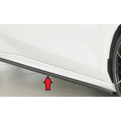 Rieger spoiler pod bočný prah mont. strana pravá pro Ford Focus 4 DEH, ST 5-dver. (combi), 5-dver. (hatchback), 5-dver. (sedan), r.v. 06/19-, 09/18-, plast ABS bez povrchovej úpravy