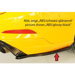 Rieger spoiler pod zadný nárazník na pravé straně pro Ford Focus 4 DEH 5-dver. (combi) r.v. 09/18-, plast ABS bez povrchovej úpravy
