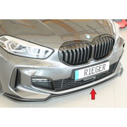 Rieger lipa pod predný nárazník pro BMW rad 1 F40 hatchback / 4-dr., 07/19-, plast ABS bez povrchovej úpravy