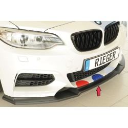 Rieger lipa pod predný nárazník pro BMW rad 2 F23 kabriolet, 07/17-, plast ABS bez povrchovej úpravy