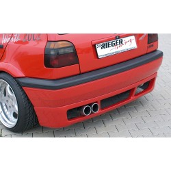Rieger spojler pod zadný nárazník pre Volkswagen Golf 3 3-dver., 5-dver., kabriolet r.v. 08/91-09/97, plast ABS bez povrchovej úpravy