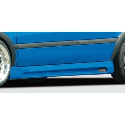 Rieger bočný prah mont. strana pravá pro Volkswagen Golf 3 3-dver., 5-dver., combi, kabriolet, plast ABS bez povrchovej úpravy, s prelisom a výrezom
