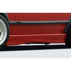 Rieger bočný prah mont. strana ľavá pro Volkswagen Polo 2/3 kupé, r.v. 75-94, plast ABS bez povrchovej úpravy, bez výřezu pro blatník