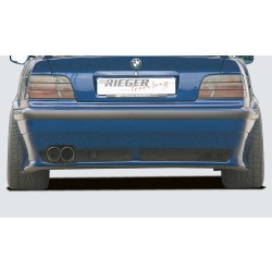 Rieger kompletní zadný nárazník RT 04 pro BMW rad 3 E36 kabriolet, kupé, sedan, touring, plast ABS bez povrchovej úpravy
