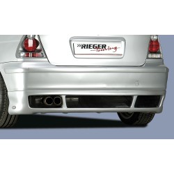 Rieger spojler pod zadný nárazník pre BMW rad 3 E46 compact po faceliftu r.v. 02/02-, plast ABS bez povrchovej úpravy