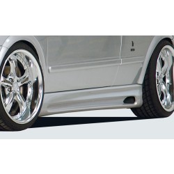 Rieger bočný prah mont. strana ľavá pro Opel Astra G 3-dver., fastback, hatchback, notchback, plast ABS bez povrchovej úpravy, s prelisom a výrezom
