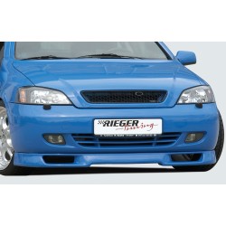 Rieger spojler pod predný nárazník pre Opel Astra G cabrio, kupé, plast ABS bez povrchovej úpravy