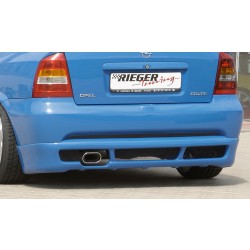 Rieger spojler pod zadný nárazník pre Opel Astra G 3-dver., cabrio, kupé, plast ABS bez povrchovej úpravy