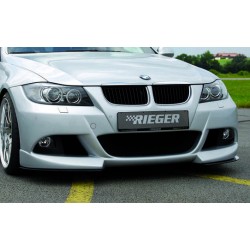 Rieger kompletný predný nárazník pro BMW rad 3 E90, E91 sedan, touring pred faceliftom, plast ABS bez povrchovej úpravy, pro vozy s ostrekovačmi svetlometov a parkovacím asistentom (PDC)