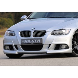 Rieger kompletný predný nárazník pro BMW rad 3 E92, E93 kabriolet, kupé pred faceliftom, plast ABS bez povrchovej úpravy, pro vozy s ostrekovačmi svetlometov
